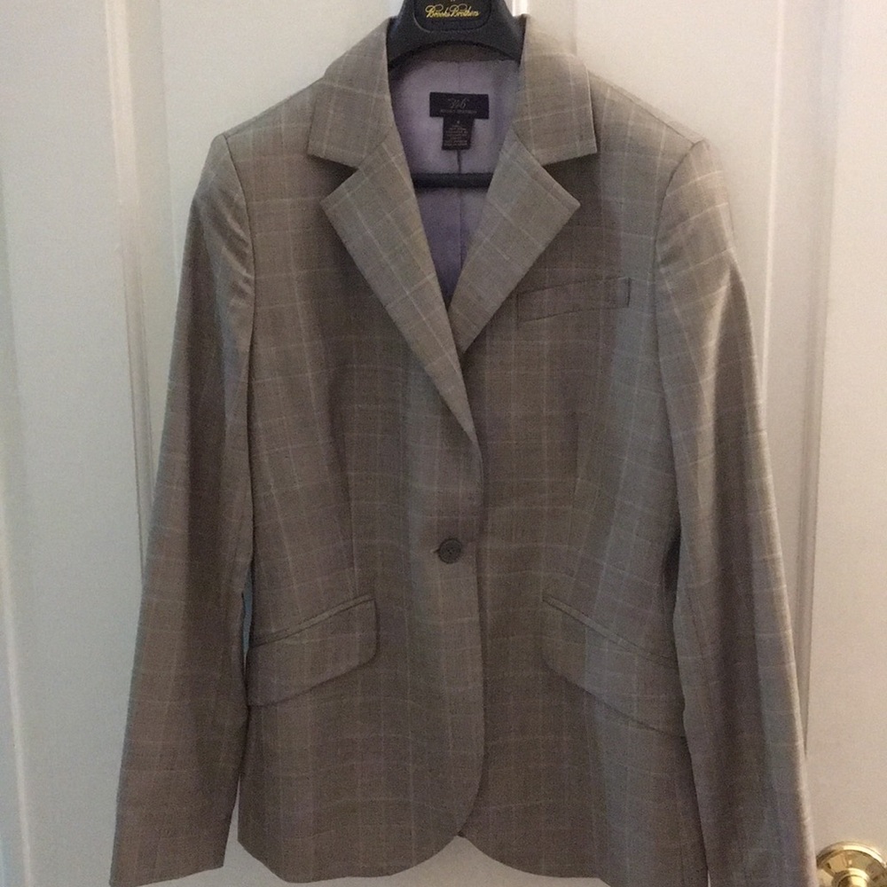 Brown Plaid Suit